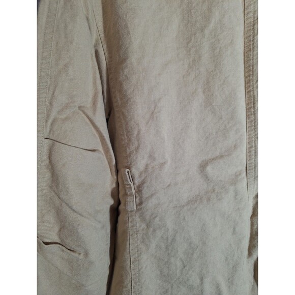 COS Relaxed Fit Linen Blend Utility Jacket Womens Small Chore Barn Career Casual - Picture 8 of 14